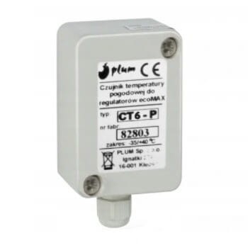 Czujnik pogodowy temperatury zewnętrznej CT6-P do Kipi - No Limits Energy Łukasz Wolski