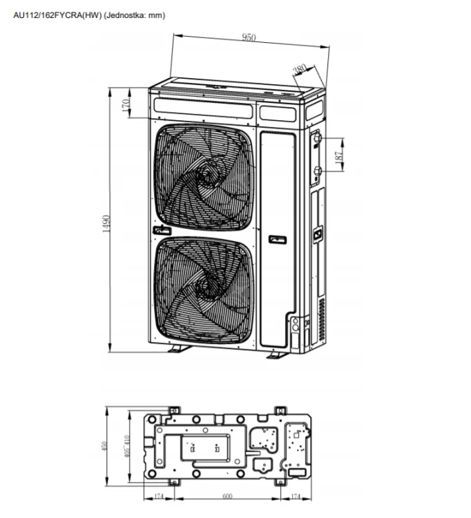 Pompa ciepła Haier SUPER AQUA Monoblok 16 kW - No Limits Energy Łukasz Wolski