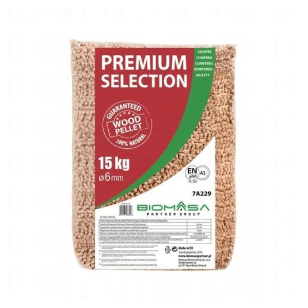 Pellet Premium Selection 6mm En+A1 (worki po 15kg) - No Limits Energy Łukasz Wolski (1)