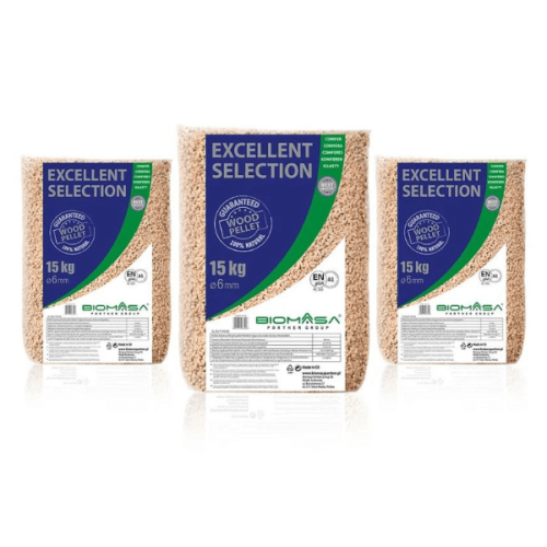 Pellet sosna 6mm Excellent selection En+A1 (worki po 15kg) - No Limits Energy Łukasz Wolski (2)