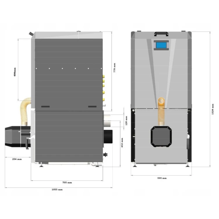Kocioł na pellet Tomik Pellatron 10 kw - No Limits Energy Łukasz Wolski (2)