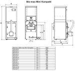 Wymiary Lumo Bio Max Mini Kompakt 15 kW - Wymiary Lumo Bio Max Mini Kompakt 10 kW - No Limits Energy Łukasz Wolski