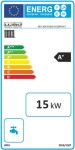 etykieta energetyczna lumo bio max mini kompakt 15kw - No Limits Energy Łukasz Wolski