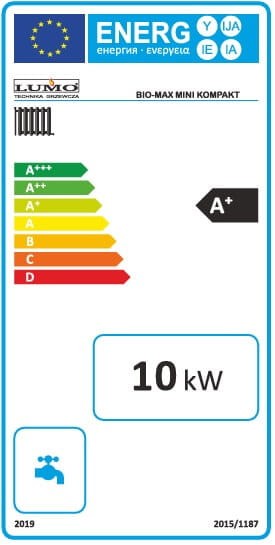 etykieta energetyczna lumo bio max mini kompakt - No Limits Energy Łukasz Wolski