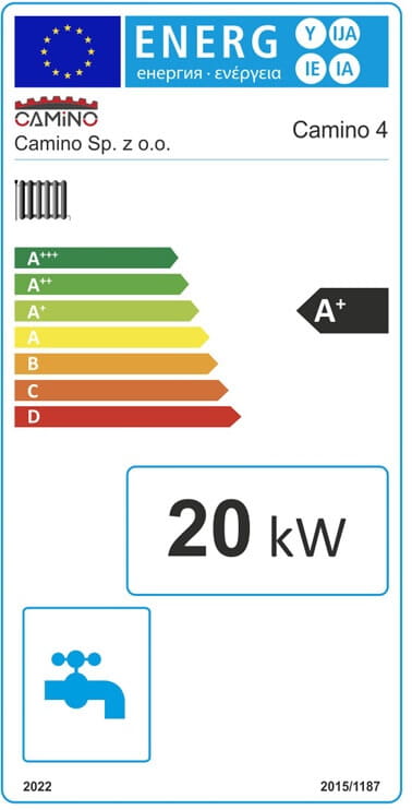 ETYKIETA ENERGETYCZNA Camino 4 SLIM - No Limits Energy Łukasz Wolski