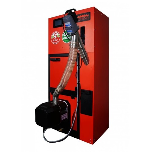 Camino 4 Slim 15kw + ecoMAX 920 - żeliwny kocioł na pellet - No Limits Energy Łukasz Wolski