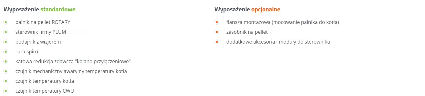 opis zestawu palnika kipi rotary