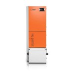 Kocioł na pellet Lazar SmartFire 11 kW / 130 l Exclusive, zakres 3,3–11,0 kW. Zdjęcie główne, kadr kwadratowy