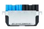 Gniazdo palnika X.PLUG do REVO 35 kW: metalowa płytka montażowa z oznaczeniem 01-0020-0382-A