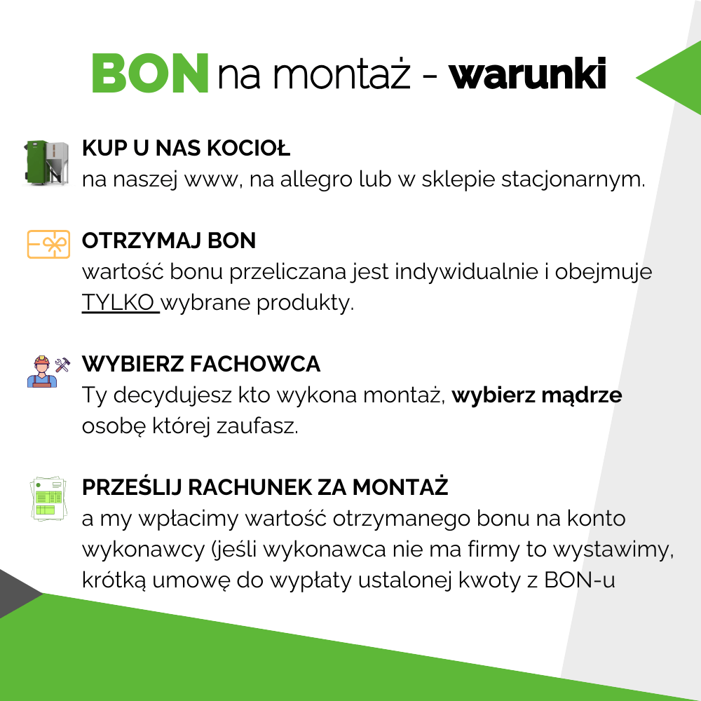 Bon na montaż — No Limits Energy